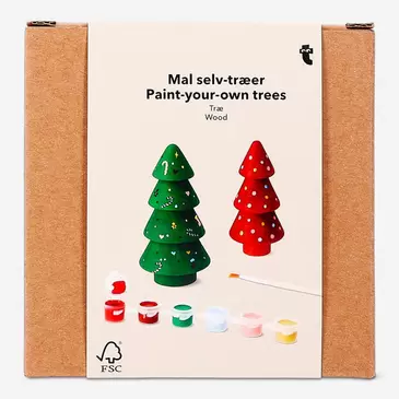 Árbol de Navidad de madera hecho a mano