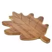 Planche à découper forme automne bambou marron 28x35cm (2 modèles)