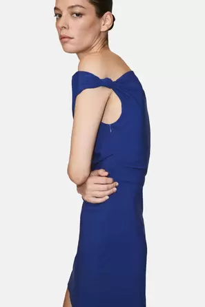 Kleedje zonder mouwen - blauw