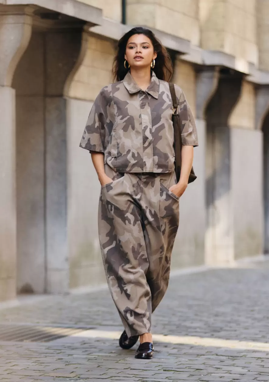 Pantalon barrel camouflage