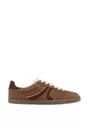 S011 Retro sneakers van leer