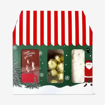 Kit de la cafetería de chocolate caliente de Papá Noel