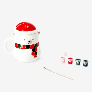 Taza de oso polar para hacer tú mismo - 400 ml