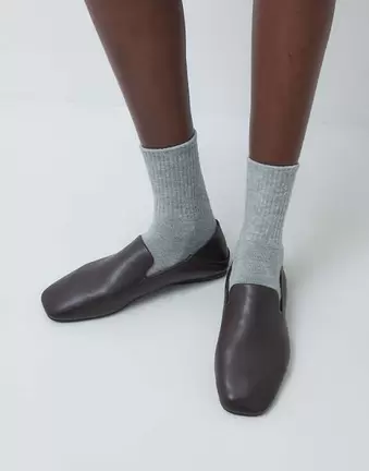 Public Desire Retta loafer in brown
