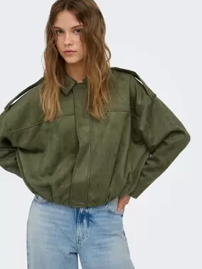 ONLY ONLMOON-STINA Bomber jacket - Grape Leaf - 15381024