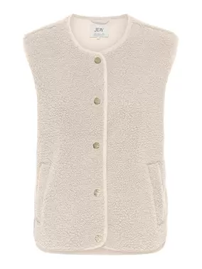 ONLY SIMINA Teddy gilet - Birch - 15364610