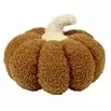 Peluche citrouille Ø20cm bouclette (5 modèles)