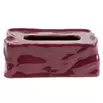 Boîte à mouchoirs en dolomite effet froissé 24x15xH9cm (2 modèles)