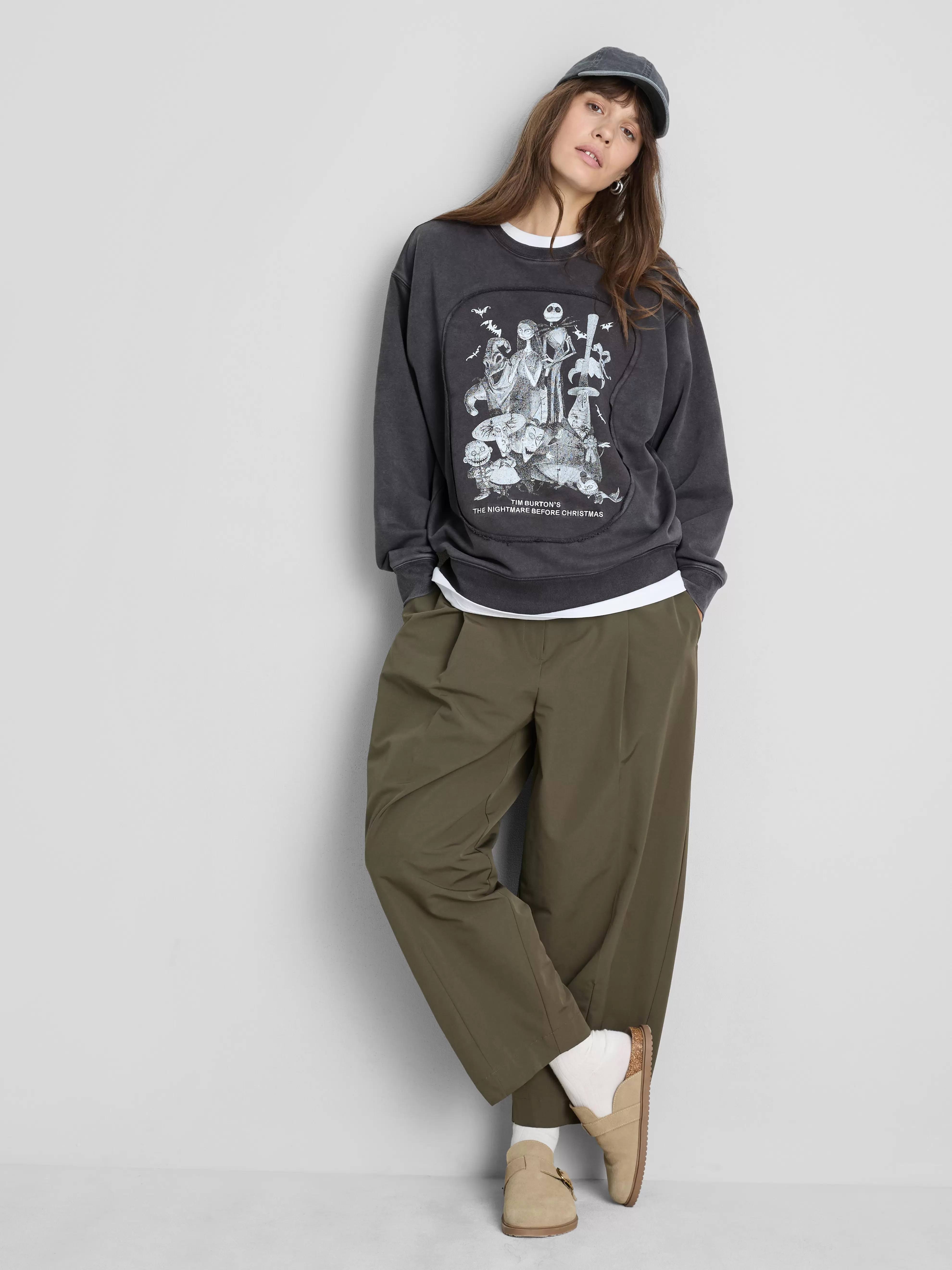 Sweat-shirt Disney Tim Burton L'Étrange Noël de monsieur Jack