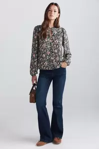 Blusa estampada lace