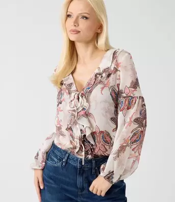 Ruffled top