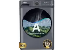 CHIQ CW07123863AX - Space Pro - AI Smart- 16 programma's - 12 jaar garantie op motor - A - washing machine - Voorlader - 7 kg - 1200 rpm - 76 dB(A)