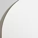Lisa - Miroir arche en acier doré, 60x100 cm