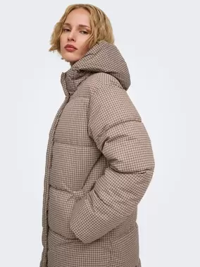 ONLY ONLMIA Puffer coat - Toasted Coconut - 15385328