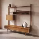 Portobello - Meuble TV 3 tiroirs 1 porte, L180 cm