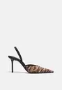 Pumps met dierenprint
