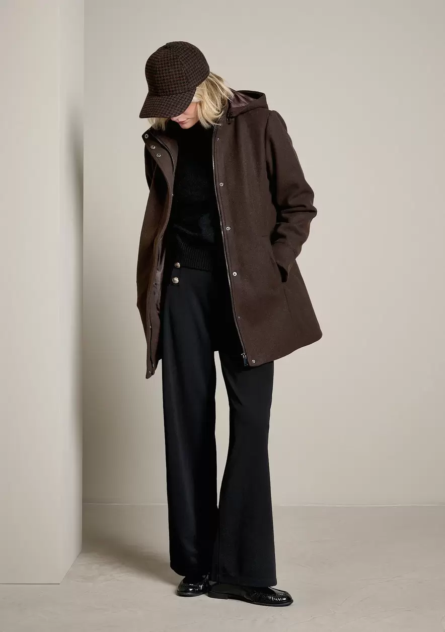 Manteau à capuche