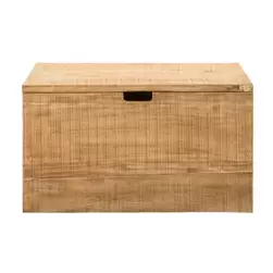 Coffre de rangement Ronald - naturel - 45x80x45 cm