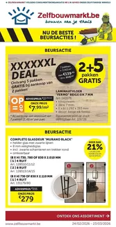 Catalogue Zelfbouwmarkt à Éghezée | Nu De Beste Beursactie | 2026-02-24T00:00:00.000Z - 2026-03-23T00:00:00.000Z