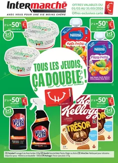 Catalogue Intermarché | Les offres de mars avec la carte intermarche 2026 - FR | 2026-03-01T00:00:00.000Z - 2026-03-31T00:00:00.000Z