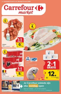 Catalogue Carrefour Market à Waasmunster | Offres exclusives pour nos clients | 2026-03-04T00:00:00.000Z - 2026-03-10T00:00:00.000Z