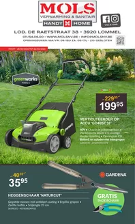 Catalogue HandyHome à Anvers | folder HandyHome Mols NL | 2026-02-28T00:00:00.000Z - 2026-03-22T00:00:00.000Z