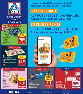 Catalogue Aldi | Offres pour les chasseurs de bonnes affaires | 2026-03-09T00:00:00.000Z - 2026-03-14T00:00:00.000Z