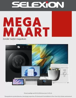 Catalogue Selexion | Mega Maart | 2026-03-02T00:00:00.000Z - 2026-03-15T00:00:00.000Z