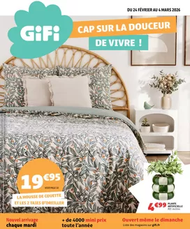 Catalogue GiFi à Huy | Cap Sur La Douceur | 2026-03-03T00:00:00.000Z - 2026-03-04T00:00:00.000Z