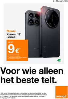 Catalogue Orange à La Louvière | Maart Promo | 2026-03-04T00:00:00.000Z - 2026-03-31T00:00:00.000Z