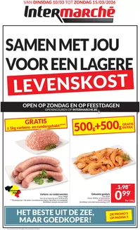 Catalogue Intermarché à Anvers | Ontdek de folder van 10 03 26 - NL | 2026-03-10T00:00:00.000Z - 2026-03-15T00:00:00.000Z