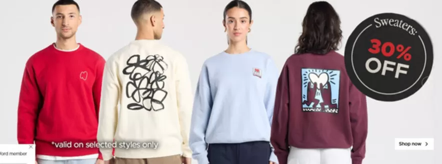 Catalogue America Today à Mons | Sweaters 30% Off | 2026-03-07T00:00:00.000Z - 2026-03-20T00:00:00.000Z