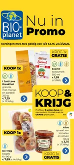 Catalogue Bio Planet à Waregem | folder Bio Planet | 2026-03-11T00:00:00.000Z - 2026-03-24T00:00:00.000Z