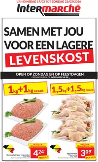 Catalogue Intermarché à Eeklo | Ontdek de folder van 17 03 26 - NL | 2026-03-17T00:00:00.000Z - 2026-03-22T00:00:00.000Z