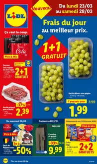 Catalogue Lidl à Pepinster | 2303 - 2803 | 2026-03-23T00:00:00.000Z - 2026-03-28T00:00:00.000Z