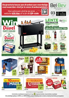 Catalogue BelBev à Arlon | Consumentenfolder NL | 2026-03-17T00:00:00.000Z - 2026-03-26T00:00:00.000Z