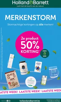 Catalogue Holland & Barrett à Bruxelles | Merkenstorm | 2026-03-17T00:00:00.000Z - 2026-03-22T00:00:00.000Z