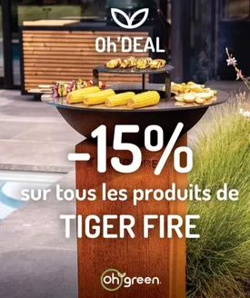 Catalogue Oh'Green à Termonde | Tiger Fire | 2026-03-19T00:00:00.000Z - 2026-04-02T00:00:00.000Z