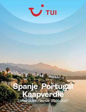 Catalogue TUI à Ostende | Spanje, Portugal, Kaapverdië | 2026-06-01T00:00:00.000Z - 2027-03-31T00:00:00.000Z