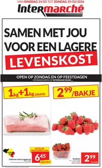 Catalogue Intermarché à Mons | Ontdek de folder van 24 03 26 - NL | 2026-03-24T00:00:00.000Z - 2026-03-29T00:00:00.000Z