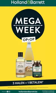 Catalogue Holland & Barrett à Tournai | Mega Week | 2026-03-24T00:00:00.000Z - 2026-04-06T00:00:00.000Z