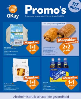 Catalogue OKay Supermarkt à Ingelmunster | Huidige folder - NL | 2026-03-25T00:00:00.000Z - 2026-04-07T00:00:00.000Z