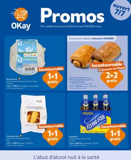 Catalogue OKay Supermarkt à Ingelmunster | Dépliant actuel - FR | 2026-03-25T00:00:00.000Z - 2026-04-07T00:00:00.000Z