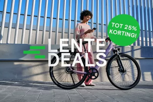 Catalogue Fietsenwinkel à Anvers | Lente Deals | 2026-03-25T00:00:00.000Z - 2026-04-08T00:00:00.000Z