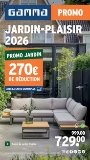 Catalogue GAMMA à Aywaille | Réductions et promotions | 2026-03-25T00:00:00.000Z - 2026-06-14T00:00:00.000Z