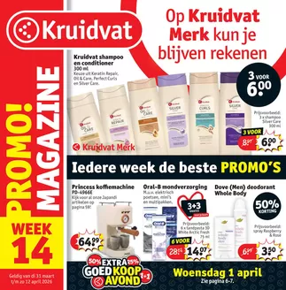 Catalogue Kruidvat à Audenarde | folder Kruidvat | 2026-03-31T00:00:00.000Z - 2026-04-12T00:00:00.000Z