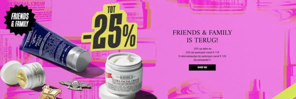 Catalogue Kiehl's à Liège | Tot -25% | 2026-03-30T00:00:00.000Z - 2026-04-06T00:00:00.000Z