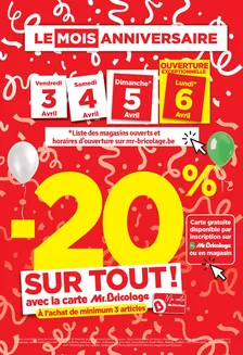 Catalogue Mr. Bricolage à Mons | Folder 5 2026 | 2026-04-03T00:00:00.000Z - 2026-04-06T00:00:00.000Z