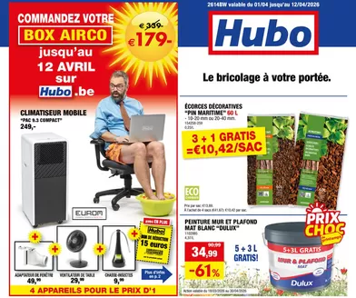 Catalogue Hubo | Hubo Dépliant valable jusqu'au 12/04/2026 FR | 2026-03-18T00:00:00.000Z - 2026-04-30T00:00:00.000Z