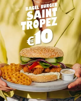 Catalogue Wasbar à Ottignies-Louvain-la-Neuve | Bagel Burger | 2026-04-01T00:00:00.000Z - 2026-05-01T00:00:00.000Z